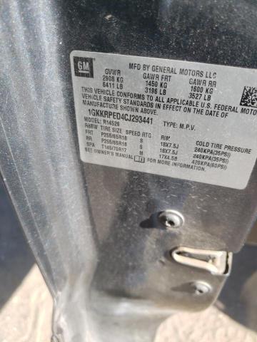 Photo 10 from auction – 2012 GMC ACADIA SLE with VIN 1GKKRPED4CJ293441