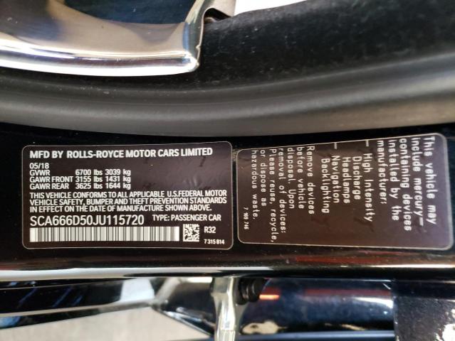 Photo 10 from auction – 2018 ROLLS-ROYCE DAWN with VIN SCA666D50JU115720