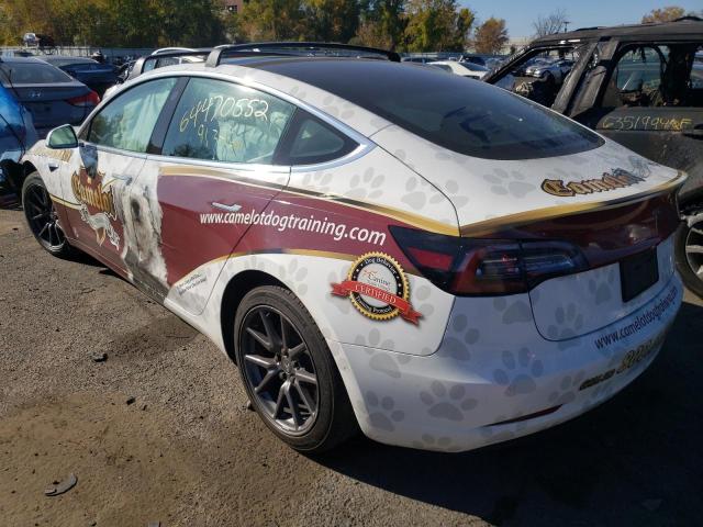Photo 3 from auction – 2020 TESLA MODEL 3 with VIN 5YJ3E1EB8LF793651