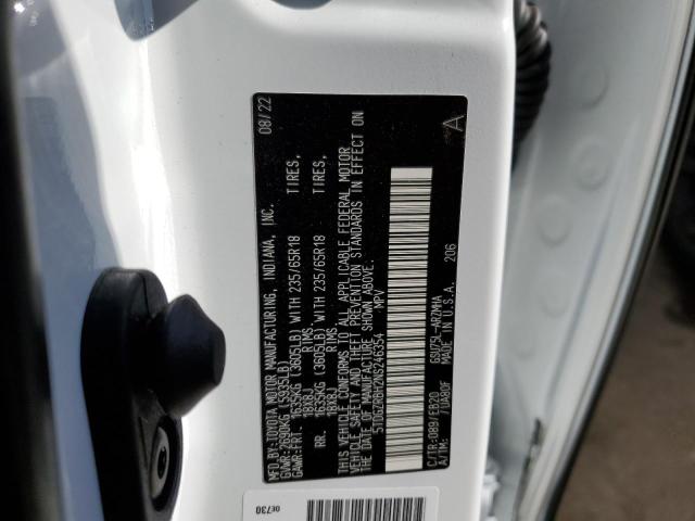 Photo 10 from auction – 2022 TOYOTA HIGHLANDER with VIN 5TDGZRBH2NS246354