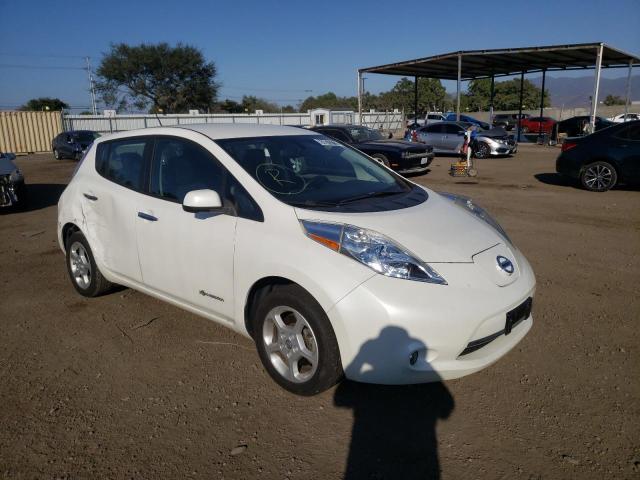 NISSAN LEAF S 2015 with VIN 1N4AZ0CP7FC301865 - Photo from auction