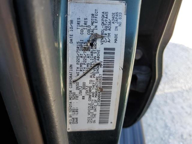 Photo 10 from auction – 1999 TOYOTA 4RUNNER SR with VIN JT3GN86RXX0100657