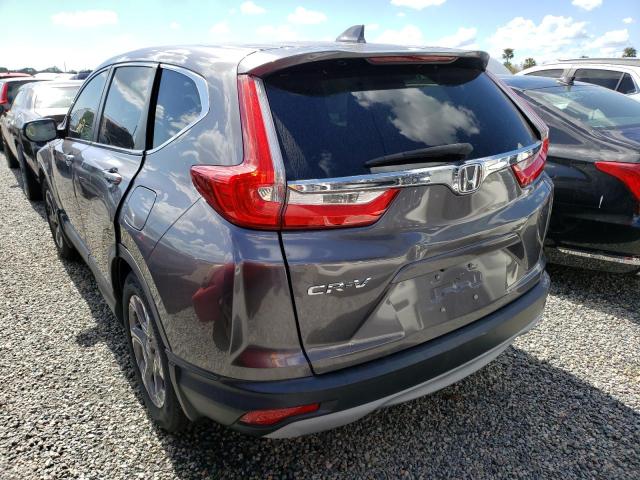 Photo 3 from auction – 2017 HONDA CR-V EX with VIN 7FARW1H58HE003239