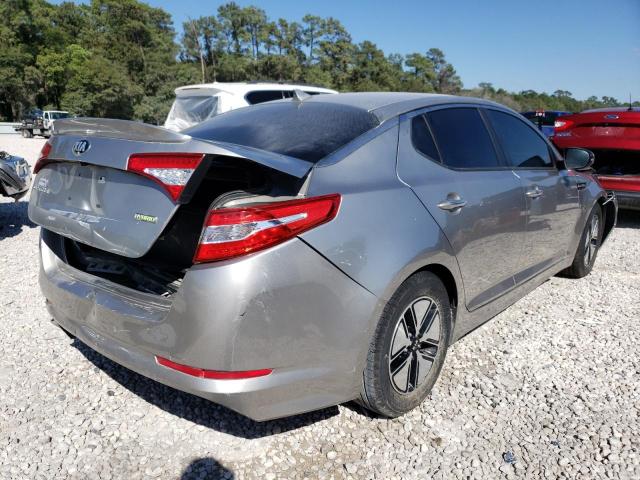 Photo 4 from auction – 2013 KIA OPTIMA HYB with VIN KNAGM4AD1D5062301