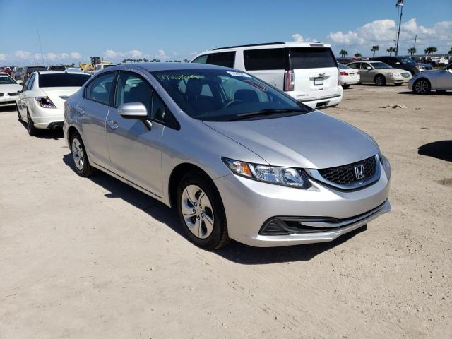 HONDA CIVIC LX 2015 with VIN 19XFB2F50FE018825 - Photo from auction