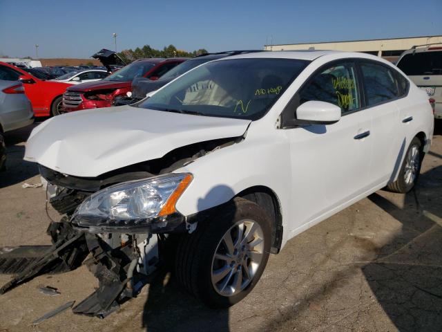 Photo 2 from auction – 2015 NISSAN SENTRA S with VIN 3N1AB7AP1FY221031