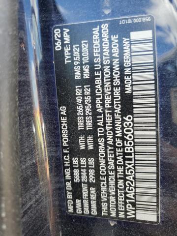 Photo 10 from auction – 2020 PORSCHE MACAN GTS with VIN WP1AG2A5XLLB56036