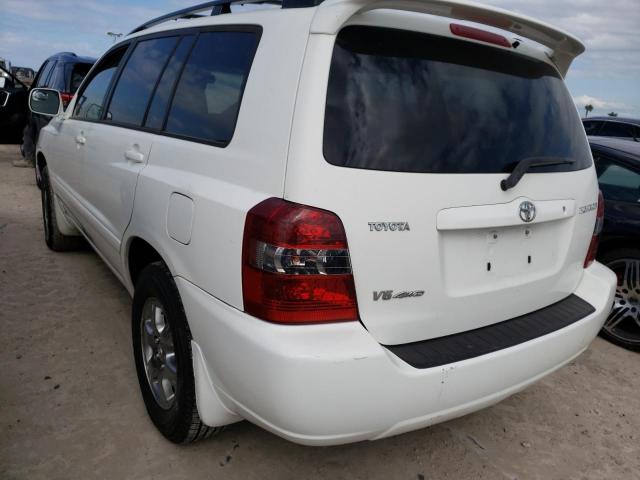Photo 3 from auction – 2007 TOYOTA HIGHLANDER with VIN JTEHP21A270201759