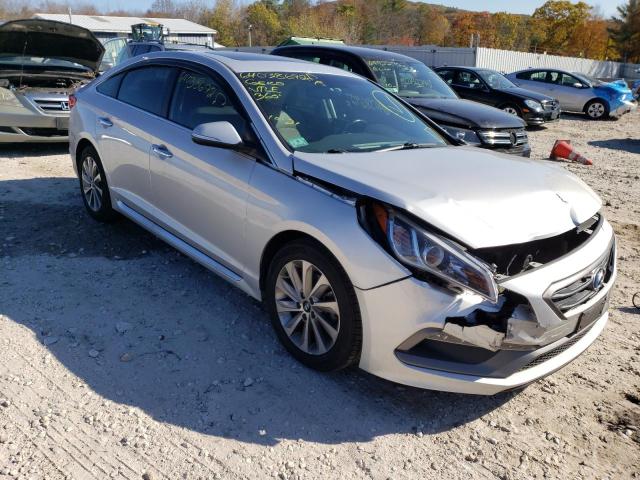HYUNDAI SONATA SPO 2017 with VIN 5NPE34AF6HH560580 - Photo from auction