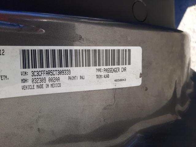 Photo 10 from auction – 2012 FIAT 500 POP with VIN 3C3CFFAR5CT309339