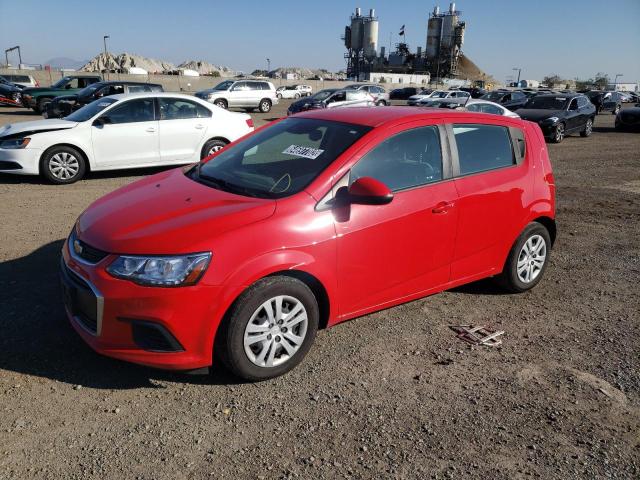 Photo 1 from auction – 2020 CHEVROLET SONIC with VIN 1G1JG6SB7L4128369