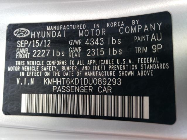 Photo 10 from auction – 2013 HYUNDAI GENESIS CO with VIN KMHHT6KD1DU089293
