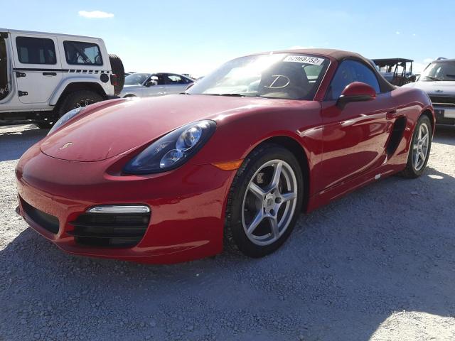 Photo 2 from auction – 2016 PORSCHE BOXSTER with VIN WP0CA2A86GS120085