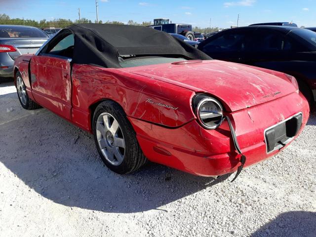 Photo 3 from auction – 2002 FORD THUNDERBIR with VIN 1FAHP60A62Y125654