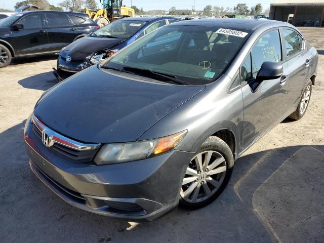 Photo 2 from auction – 2012 HONDA CIVIC EX with VIN 19XFB2F89CE025200