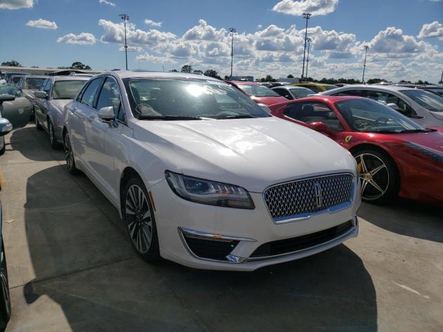 LINCOLN MKZ SELECT 2017 with VIN 3LN6L5C99HR607787 - Photo from auction