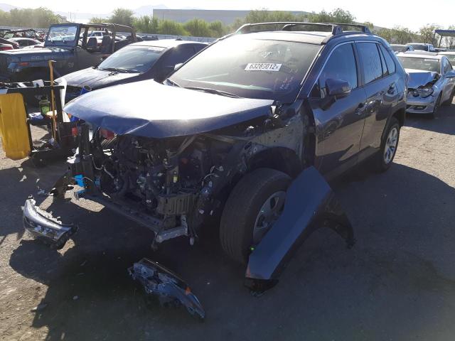 Photo 2 from auction – 2021 TOYOTA RAV4 LE with VIN 2T3G1RFV8MC172315