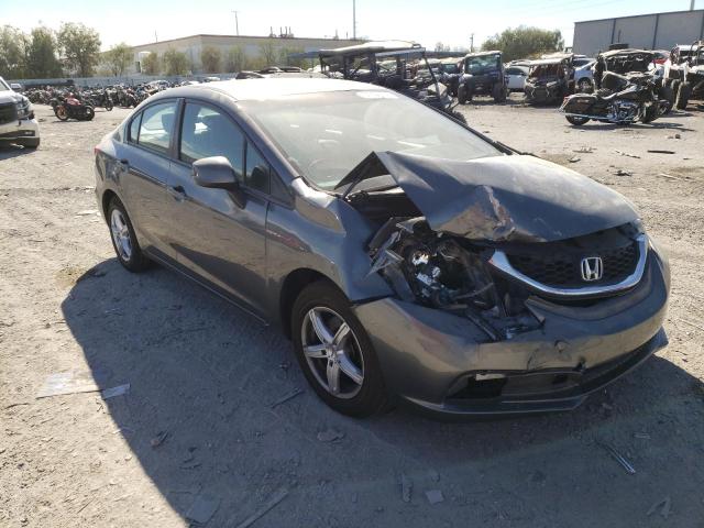 HONDA CIVIC LX 2013 with VIN 19XFB2F56DE212188 - Photo from auction