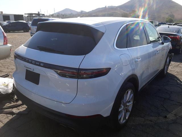 Photo 4 from auction – 2020 PORSCHE CAYENNE S with VIN WP1AB2AY4LDA27678