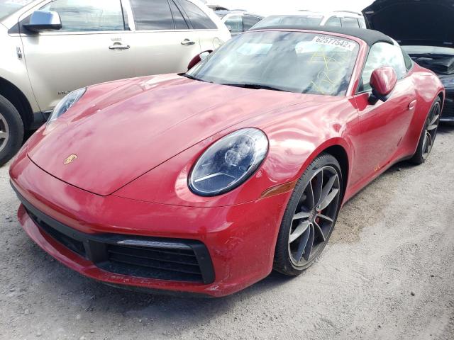 Photo 2 from auction – 2021 PORSCHE 911 TARGA with VIN WP0BB2A99MS235079