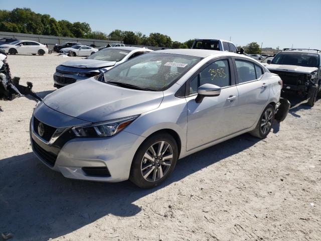 NISSAN VERSA SV 2021 with VIN 3N1CN8EVXML859741 - Photo from auction