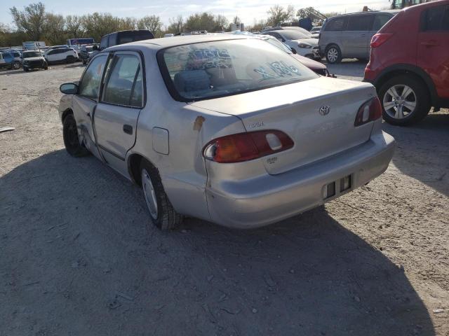 Photo 3 from auction – 2000 TOYOTA COROLLA VE with VIN 1NXBR12E9YZ405030