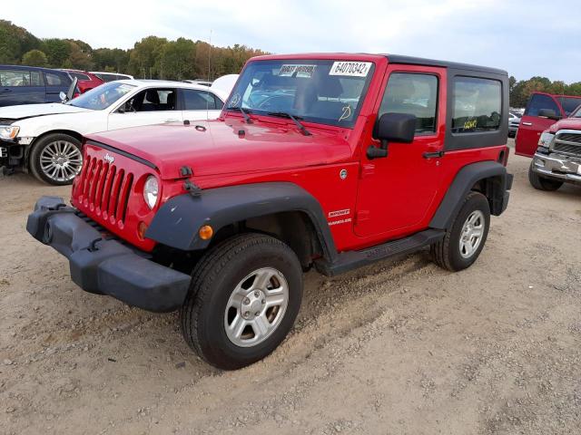 Photo 2 from auction – 2010 JEEP WRANGLER S with VIN 1J4AA2D1XAL217078