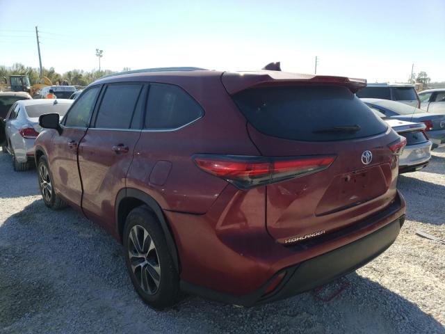 Photo 3 from auction – 2022 TOYOTA HIGHLANDER with VIN 5TDGZRAH3NS539049