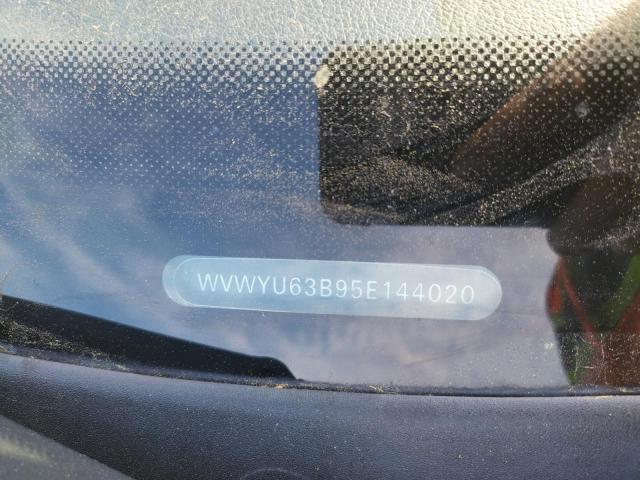 Photo 10 from auction – 2005 VOLKSWAGEN PASSAT with VIN WVWYU63B95E144020