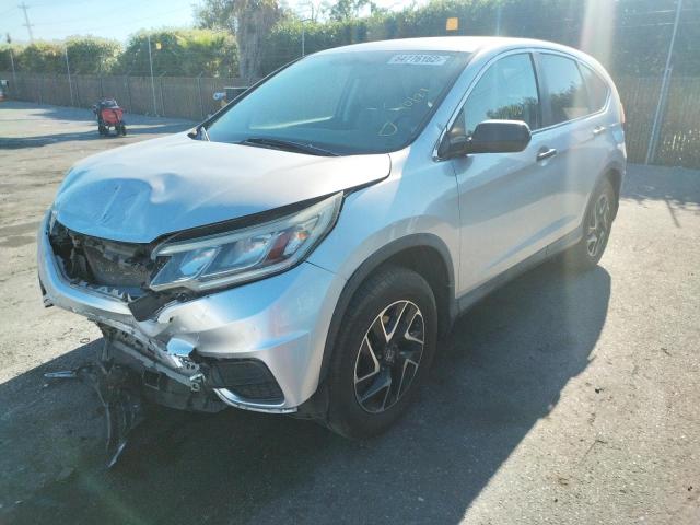 Photo 2 from auction – 2016 HONDA CR-V SE with VIN 2HKRM3H49GH527164