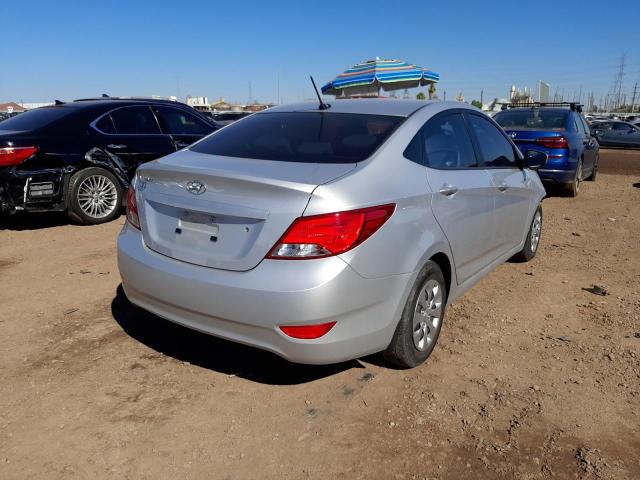 Photo 4 from auction – 2016 HYUNDAI ACCENT SE with VIN KMHCT4AE4GU021342