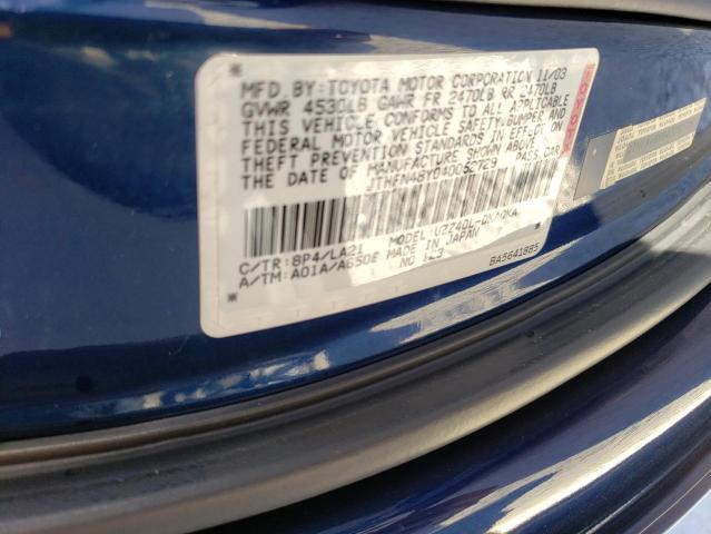Photo 10 from auction – 2004 LEXUS SC 430 with VIN JTHFN48Y040052729