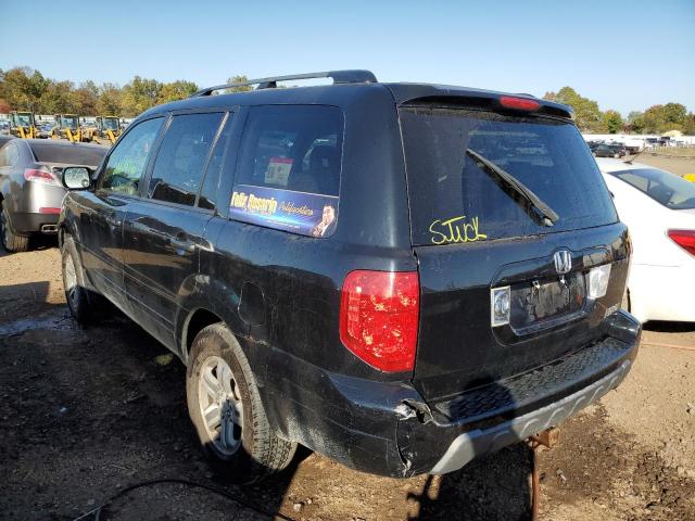 Photo 3 from auction – 2004 HONDA PILOT EXL with VIN 2HKYF18614H525352