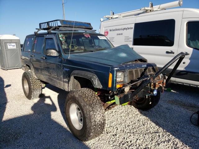 JEEP CHEROKEE S 1997 with VIN 1J4FJ68S4VL515406 - Photo from auction