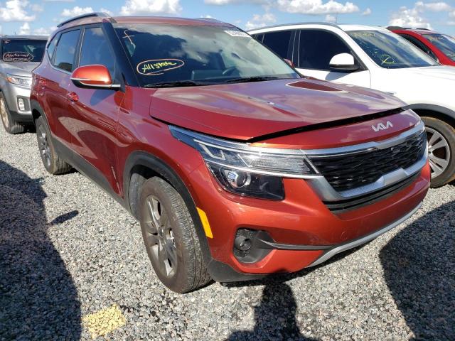 KIA SELTOS S 2022 with VIN KNDEU2AA2N7315541 - Photo from auction