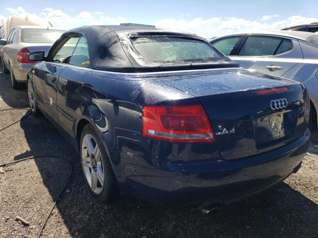 Снимка 3 от търг – 2007 AUDI A4 2.0T CA с VIN WAUDF48H17K034784