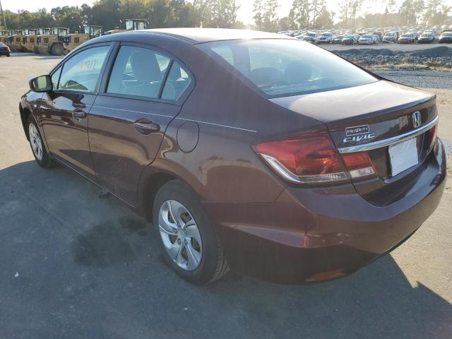 Photo 3 from auction – 2015 HONDA CIVIC LX with VIN 2HGFB2F52FH555346