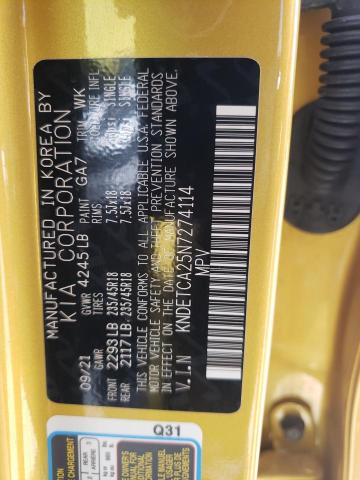 Photo 10 from auction – 2022 KIA SELTOS SX with VIN KNDETCA25N7274114