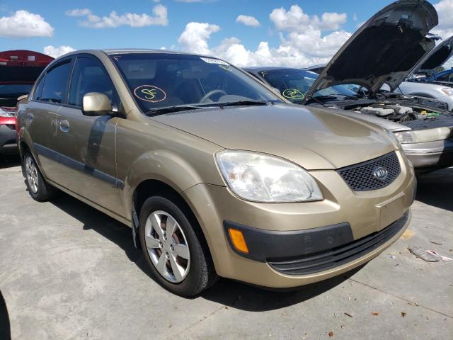 KIA RIO BASE 2008 with VIN KNADE123886396166 - Photo from auction