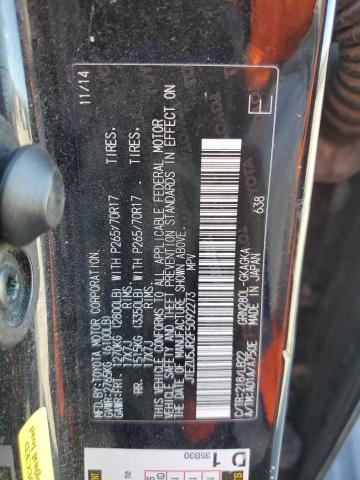 Photo 10 from auction – 2015 TOYOTA 4RUNNER SR with VIN JTEZU5JR2F5092273