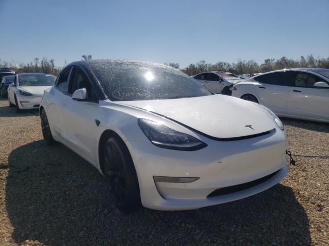 TESLA MODEL 3 2020 with VIN 5YJ3E1EB2LF651523 - Photo from auction