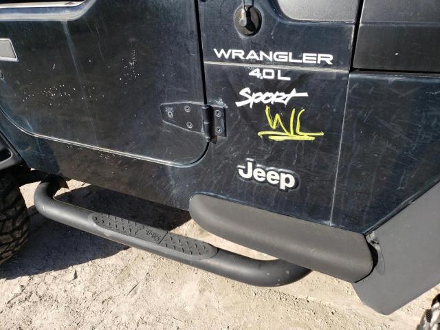 Photo 9 from auction – 2000 JEEP WRANGLER / with VIN 1J4FA49S2YP789185