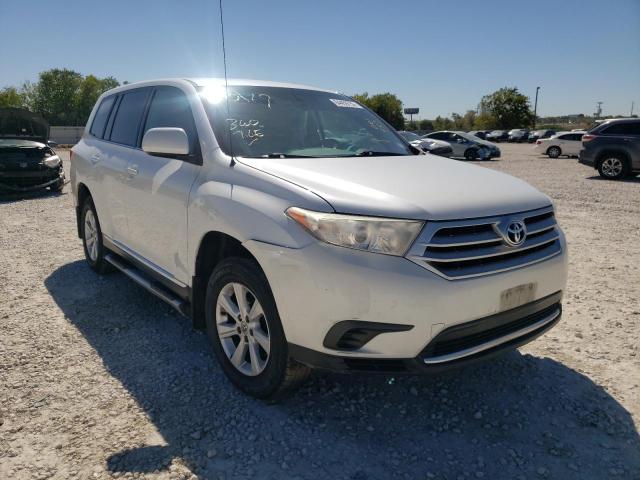 TOYOTA HIGHLANDER 2012 with VIN 5TDZK3EH6CS061937 - Photo from auction
