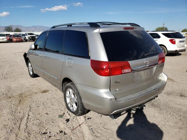 Photo 3 from auction – 2005 TOYOTA SIENNA XLE with VIN 5TDBA22C15S032579