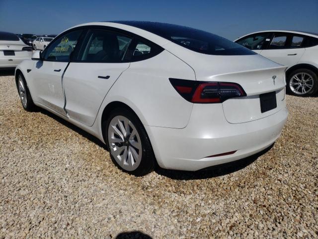 Photo 3 from auction – 2022 TESLA MODEL 3 with VIN 5YJ3E1EB7NF202812