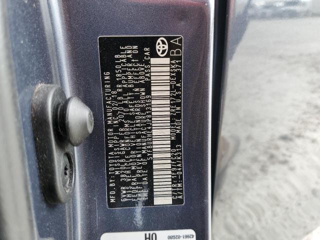 Photo 10 from auction – 2018 TOYOTA COROLLA L with VIN 5YFBURHE4JP813169