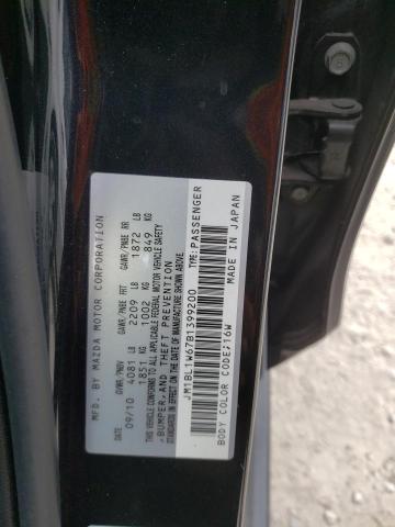 Photo 10 from auction – 2011 MAZDA 3 S with VIN JM1BL1W67B1399200