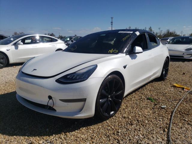 Photo 2 from auction – 2020 TESLA MODEL 3 with VIN 5YJ3E1EB2LF651523