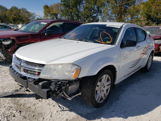 Foto 2 de la subasta – 2014 DODGE AVENGER SE con VIN 1C3CDZAB5EN196635