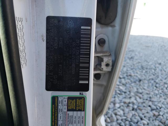 Photo 10 from auction – 2015 KIA OPTIMA LX with VIN KNAGM4A77F5616793